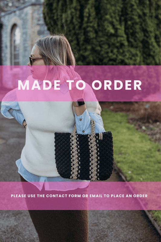 Waffle Bag - Black