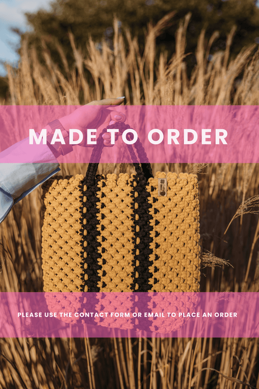 Waffle Bag - Yellow